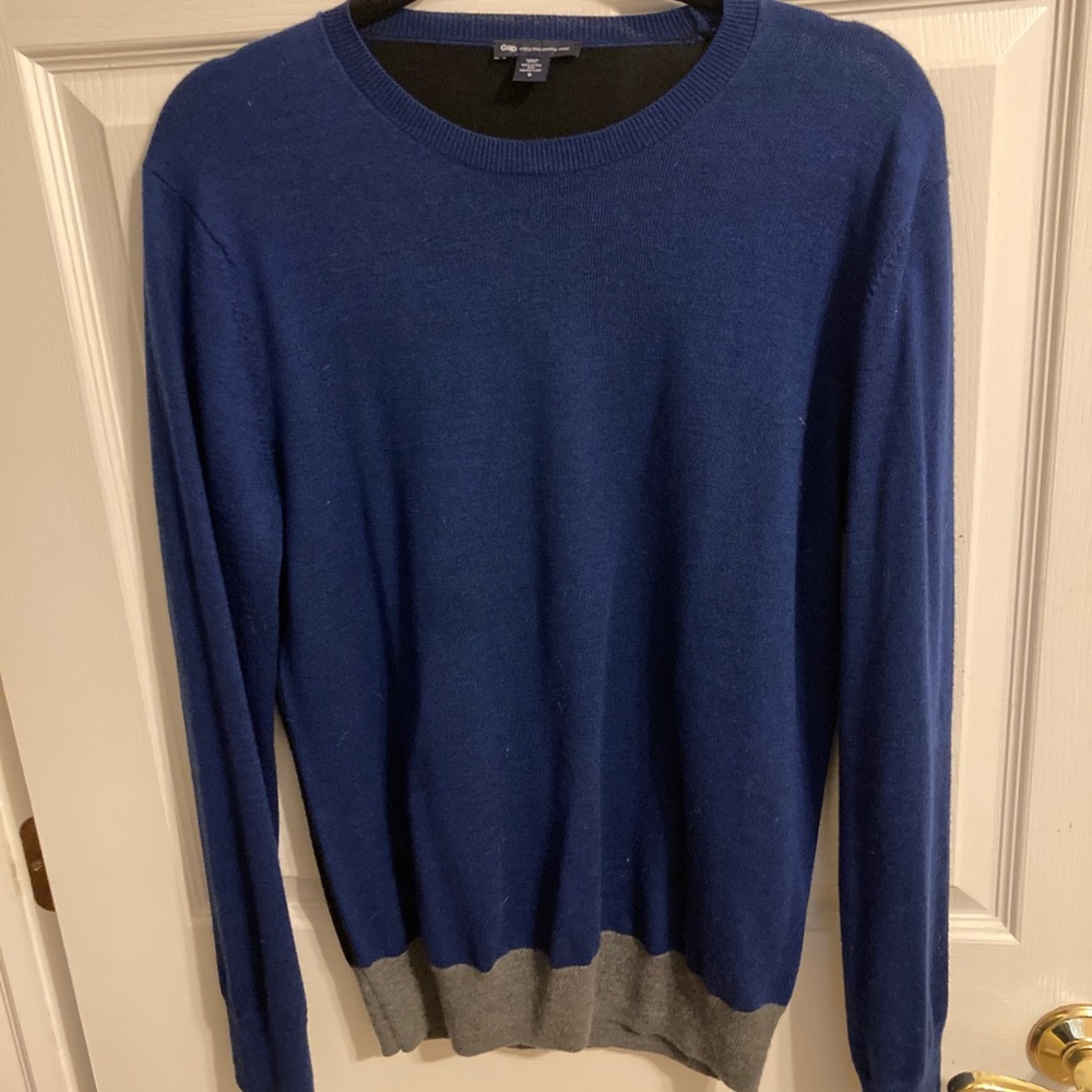 Gap Light Merino Colorblock Sweater